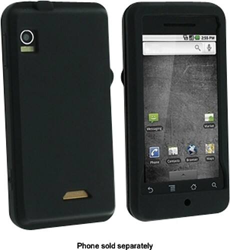 Angle Standard. eForCity - Bundle Skin for Motorola DROID A855 Mobile Phones - Black.