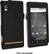 Angle Standard. eForCity - Bundle Hard Case for Motorola DROID A855 Mobile Phones - Black.