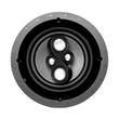 SpeakerCraft - Profile Series 8" Passive 3-Way In-Ceiling Speaker (Each) - White - Larger Front