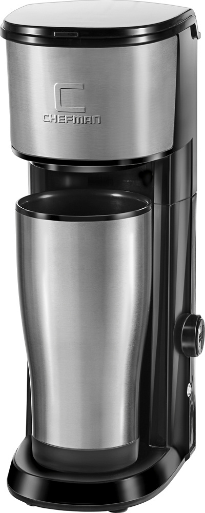 Chefman RJ14-UB InstaCoffee Single Serve Coffee Maker - Black NEW