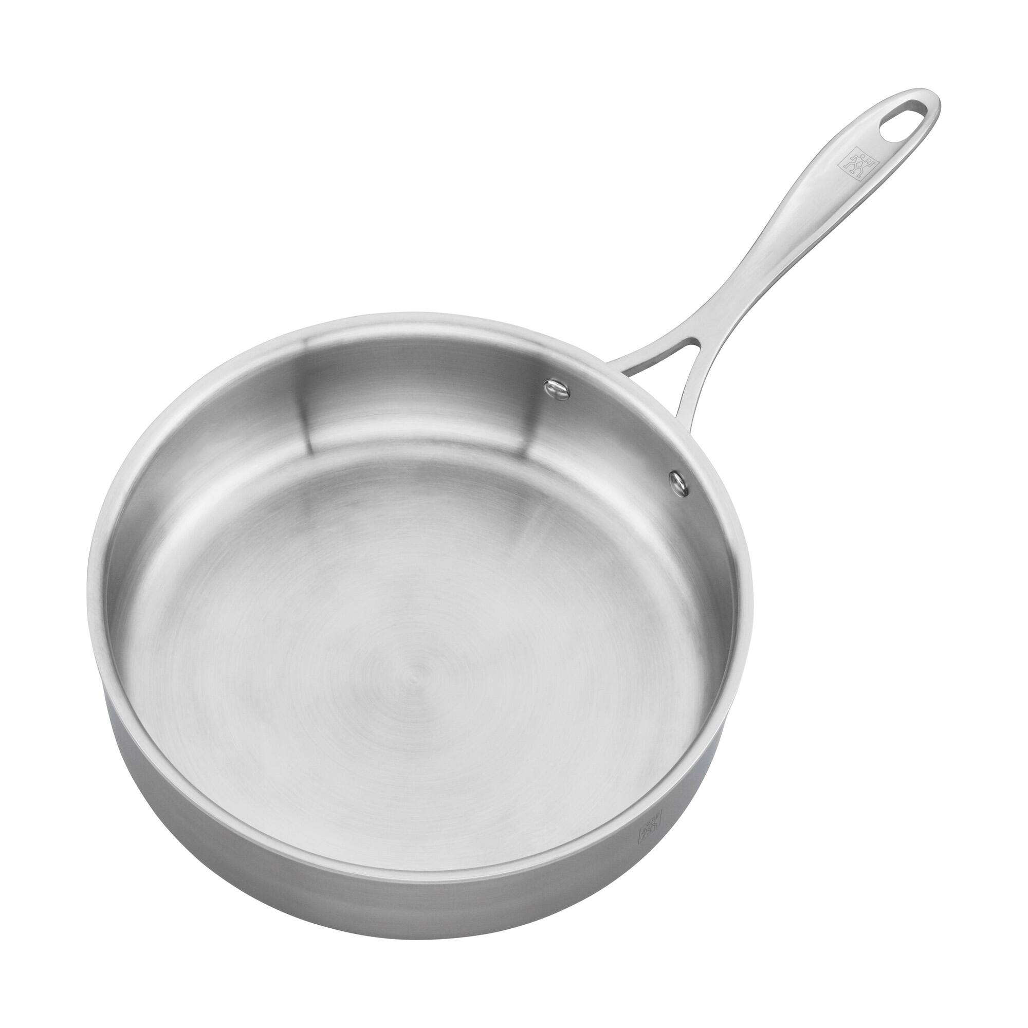 Alt View 2. ZWILLING - ZWILLING Spirit 3-ply 3-qt Stainless Steel Saute Pan - Stainless Steel.