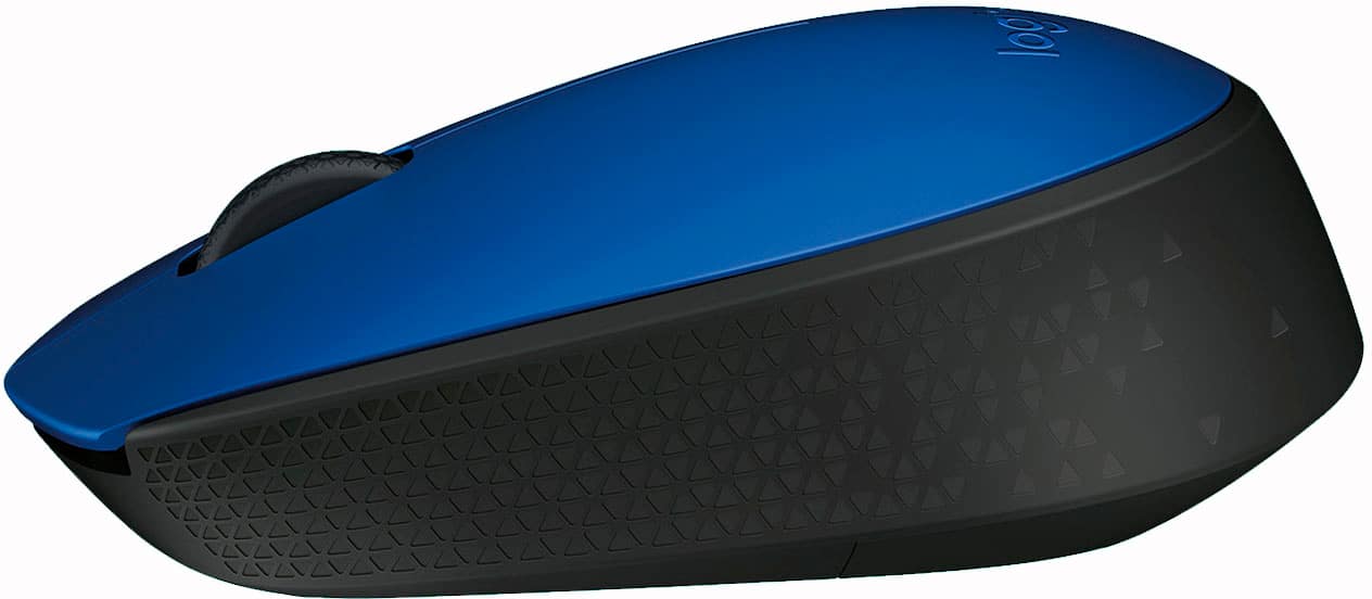 Alt View 13. Logitech - M170 Wireless Compact Optical Ambidextrous Mouse - Blue.