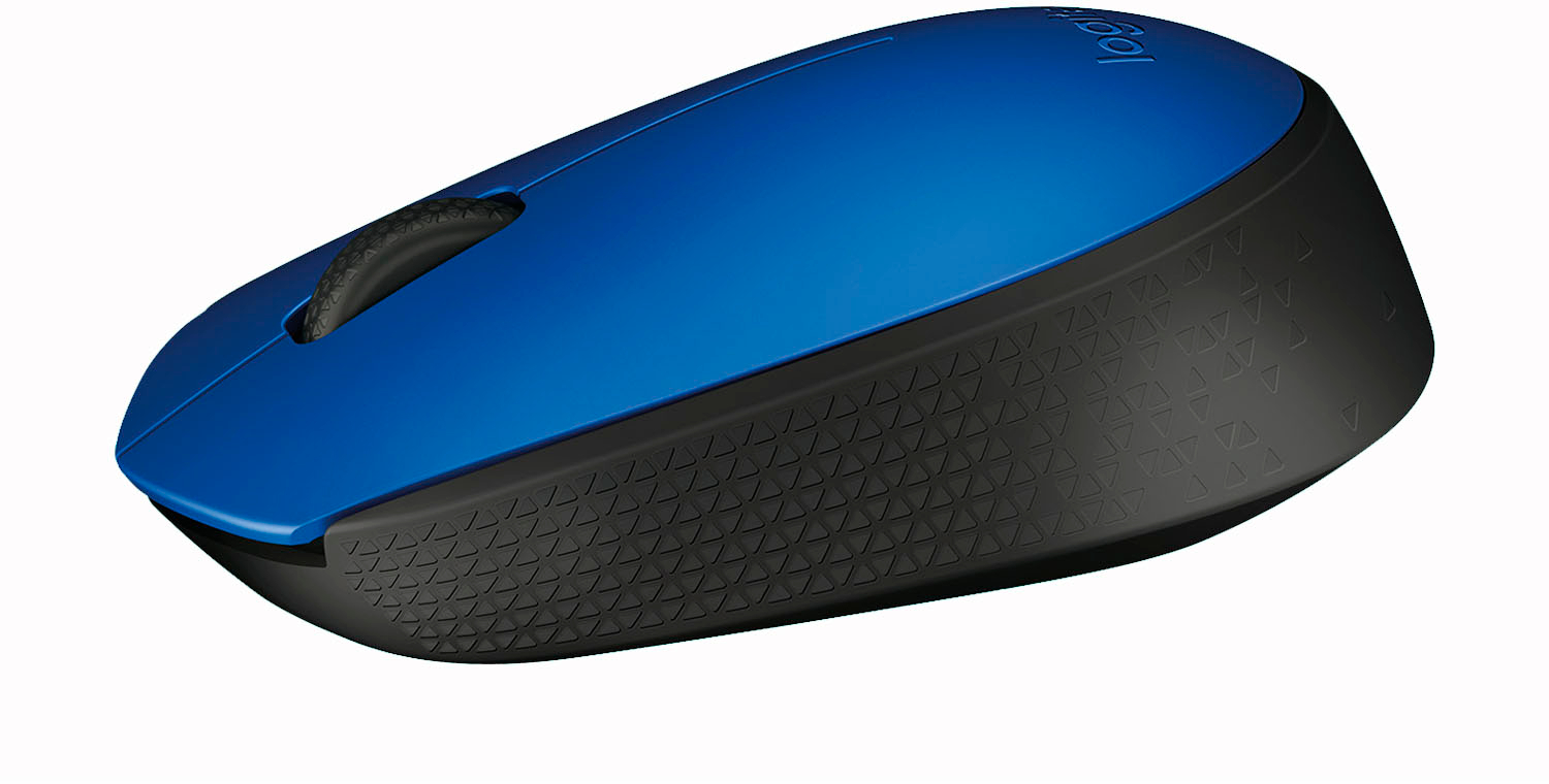 Logitech M170 Wireless Compact Optical Ambidextrous Mouse Blue 910-004800 -  Best Buy
