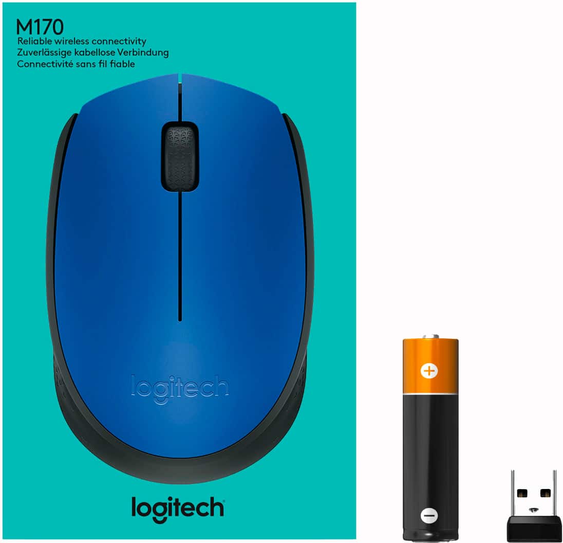 M170 is a wireless mouse with reliable wireless connectivity.