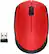 Front. Logitech - M170 Wireless Compact Optical Ambidextrous Mouse - Red.