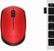 Alt View Zoom 15. Logitech - M170 Wireless Compact Optical Ambidextrous Mouse - Red.