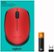 Alt View Zoom 17. Logitech - M170 Wireless Compact Optical Ambidextrous Mouse - Red.