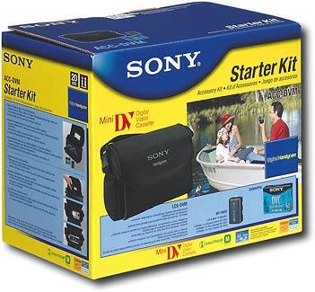 Angle Standard. Sony - MiniDV Handycam Camcorder Starter Kit.