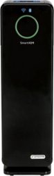 GermGuardian - 22" Wifi  Smart 4-in-1 True HEPA Air Purifier with SmartAQM™ - Black Onyx - Front_Zoom