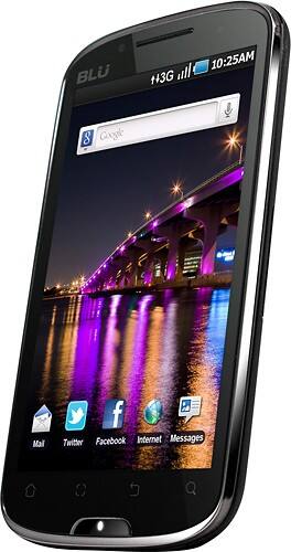 Angle Standard. Blu - Studio 5.3 Mobile Phone (Unlocked) - Black.