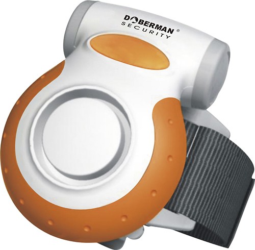 Best Buy: Doberman Security Jogger Alarm White/Orange SE-0307