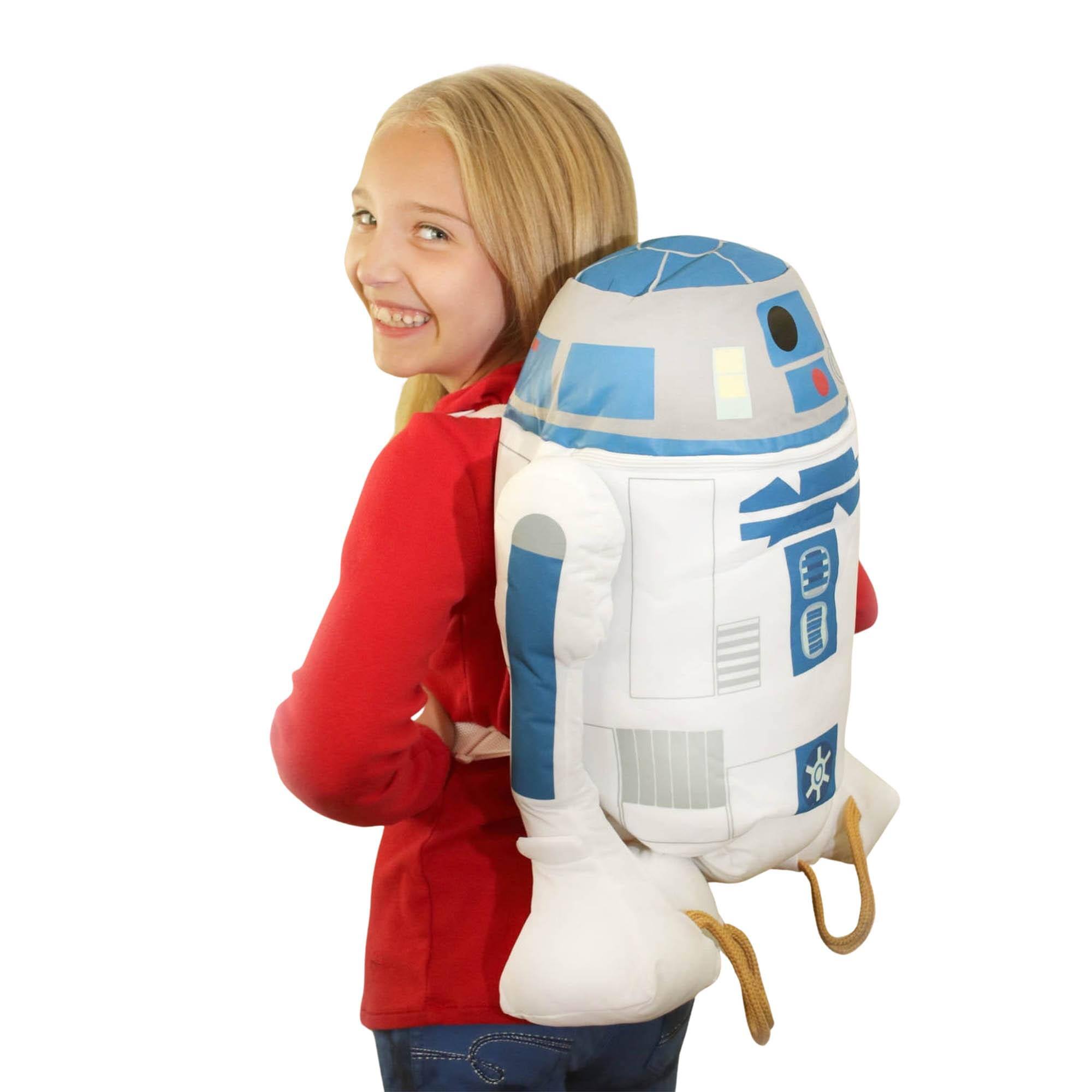 Alt View 10. Comic Images - Comic Images Star Wars R2-D2 Backpack Buddies - Blue/White.