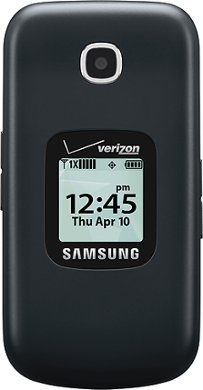 Verizon Wireless Prepaid - Samsung Gusto 3 No-Contract Cell Phone - Dark Blue - Larger Front