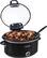 Angle. Crock-Pot - 6qt Slow Cooker - Black.