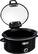 Front. Crock-Pot - 6qt Slow Cooker - Black.