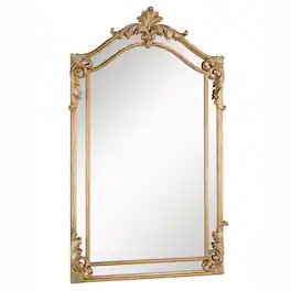 Elegant Decor - Antique 30 in. Contemporary Mirror in - Antique Gold Leaf