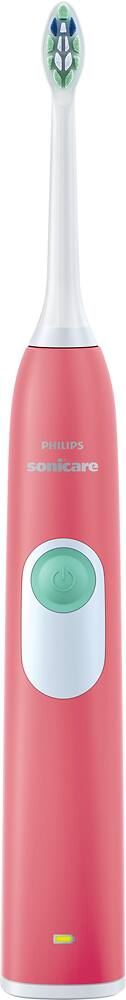 Angle. Philips Sonicare - 2 Series Rechargeable Toothbrush - Coral.