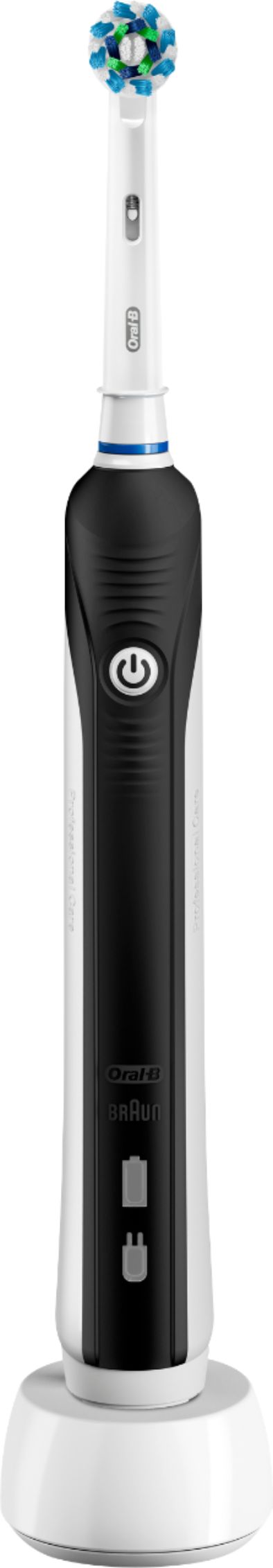 Angle View: Oral-B - Pro 1000 Electric Toothbrush - Black