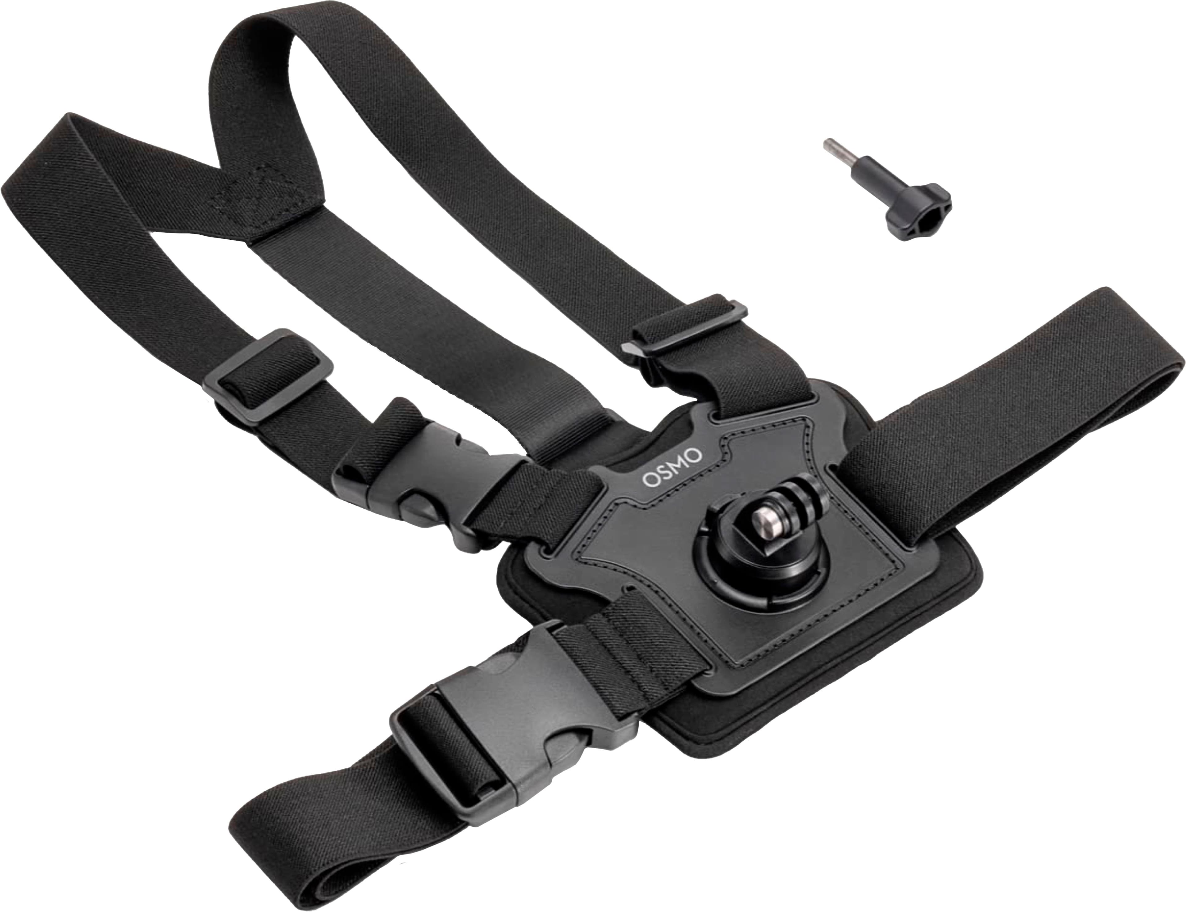 Left. DJI - Osmo Action Chest Strap Mount - Black.