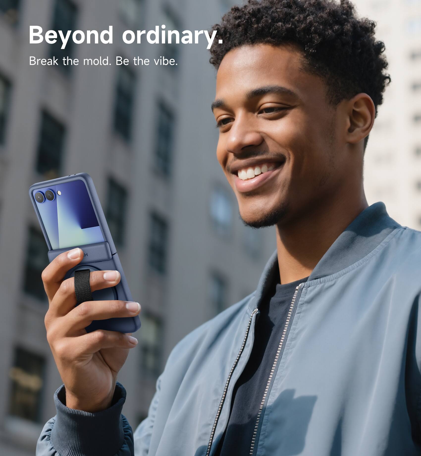Beyond ordinary.  
Break the mold. Be the vibe.