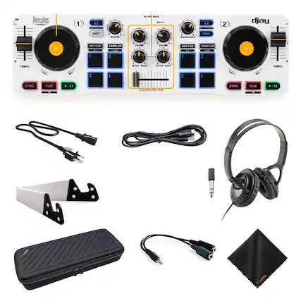 Hercules 1 REDIE F BASS - CEPNA 2 djay SHIFT MASTER ASPHONES VINYI HOT CUE F SAMPLER de VOLUM VOLUME HOT QUE F. SAMPLER 1 2 1 2 TEMPO FWD REV 3 4 FILTER BASS PILIER BASS 3 4 FWD+ TEMPO SYNC CUE 1 DJCUNTHUL MIX SYNC CUE "1 /. Pwaith