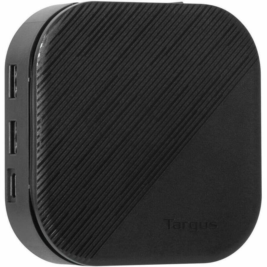 Alt View 5. Targus - Targus USB-C Universal Dual HD Docking Station with 80W PD Pass-Thru - for Keyboard, Mouse, Hard Drive, Monitor.