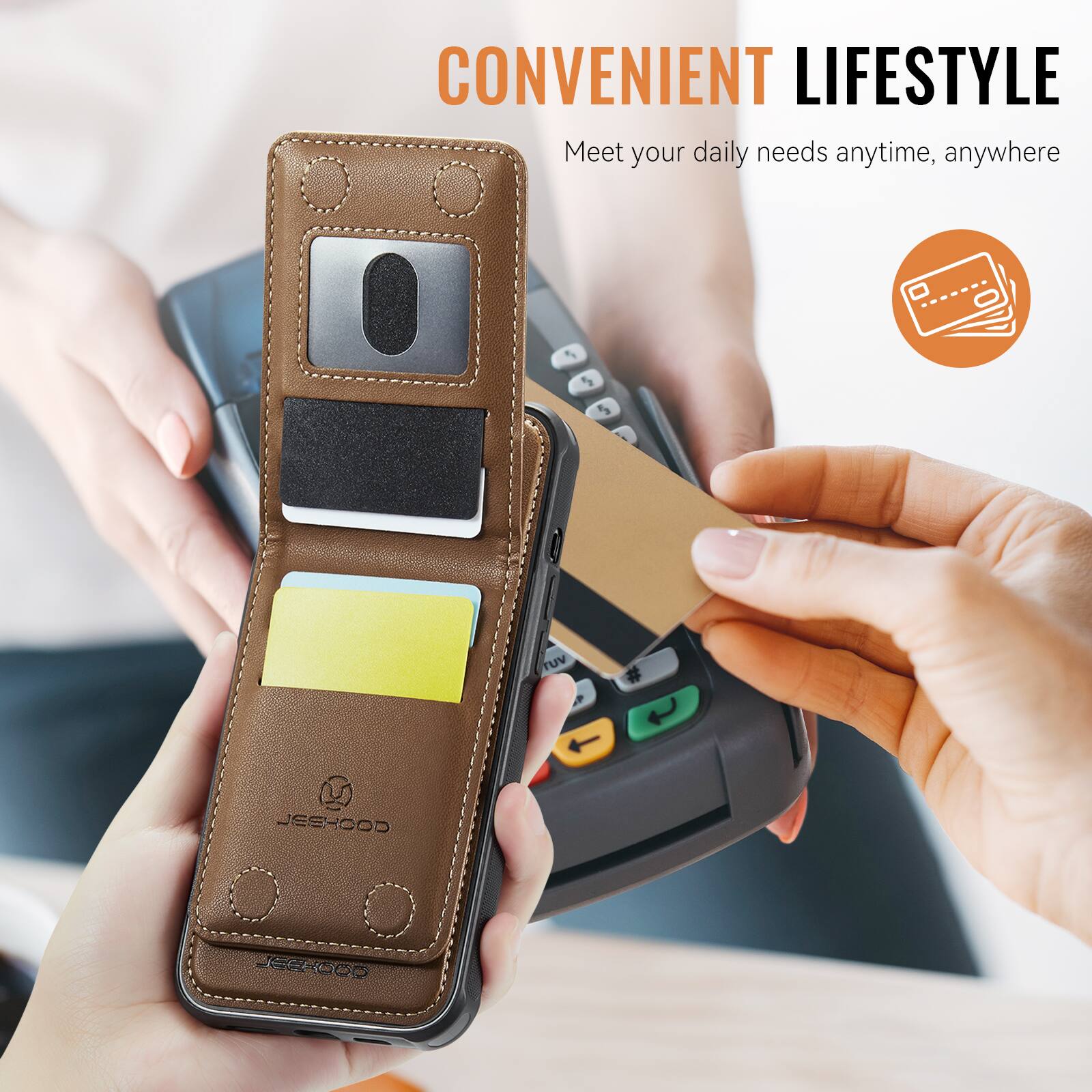 CONVENIENT LIFESTYLE  
Meet your daily needs anytime, anywhere  

JEEHOOD