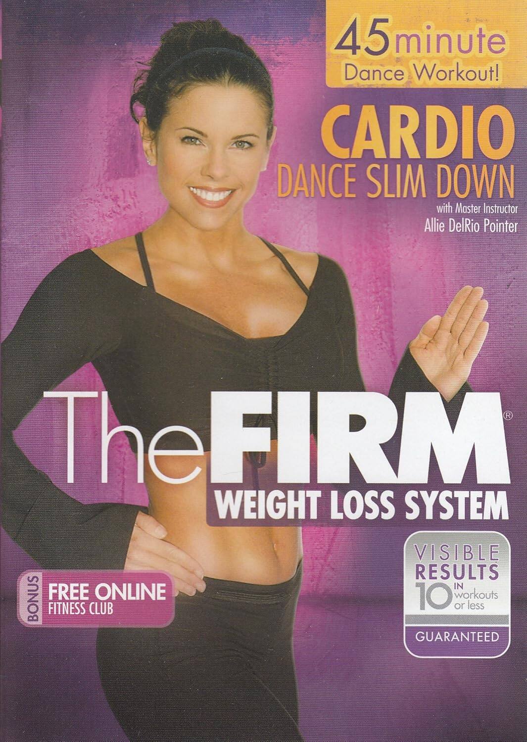 Front. The FIRM: Cardio Slim Down Dance - DVD.
