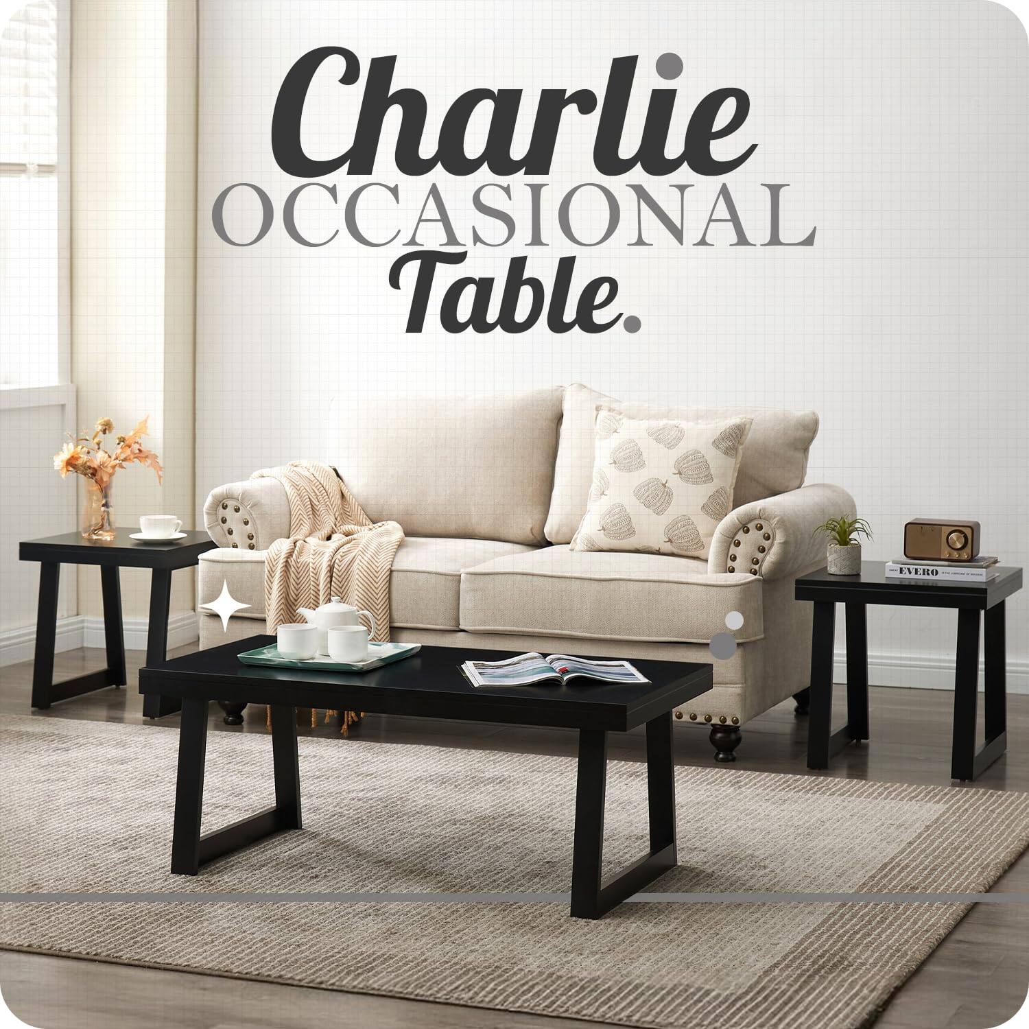 Charlie OCCASIONAL Table.
