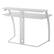 Alt View 11. OSP Home Furnishings - Code30 Battlestation Gaming Desk - White.