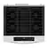 Alt View 11. Whirlpool - 5.3 Cu. Ft. Slide-In Gas True Convection Range with Steam Clean and Air Cooking Technology, EZ 2 Lift Grates - Stainless steel.