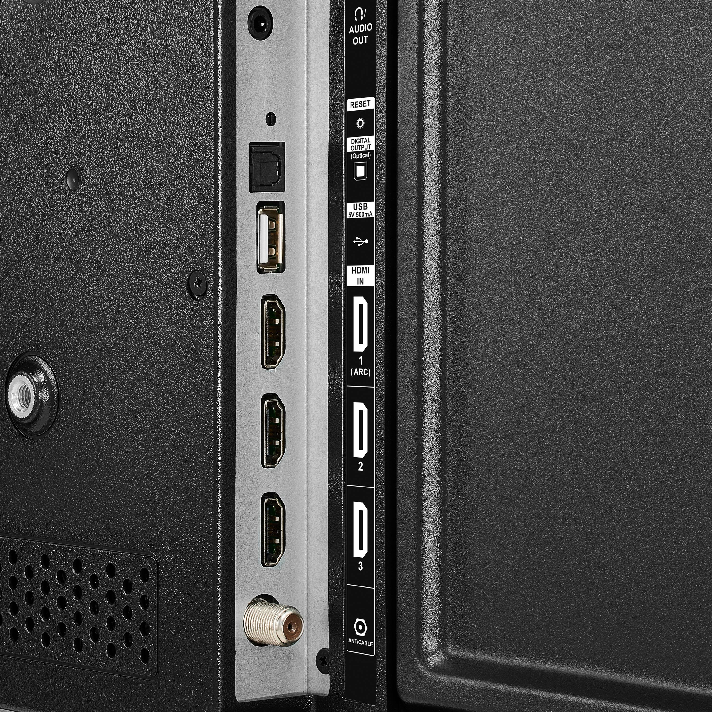AUDIO OUT  
RESET  
DIGITAL OUTPUT (Optical)  
USB 300mA  
HDMI IN D1 (ARC)  
D2  
D3  
ANTICABLE
