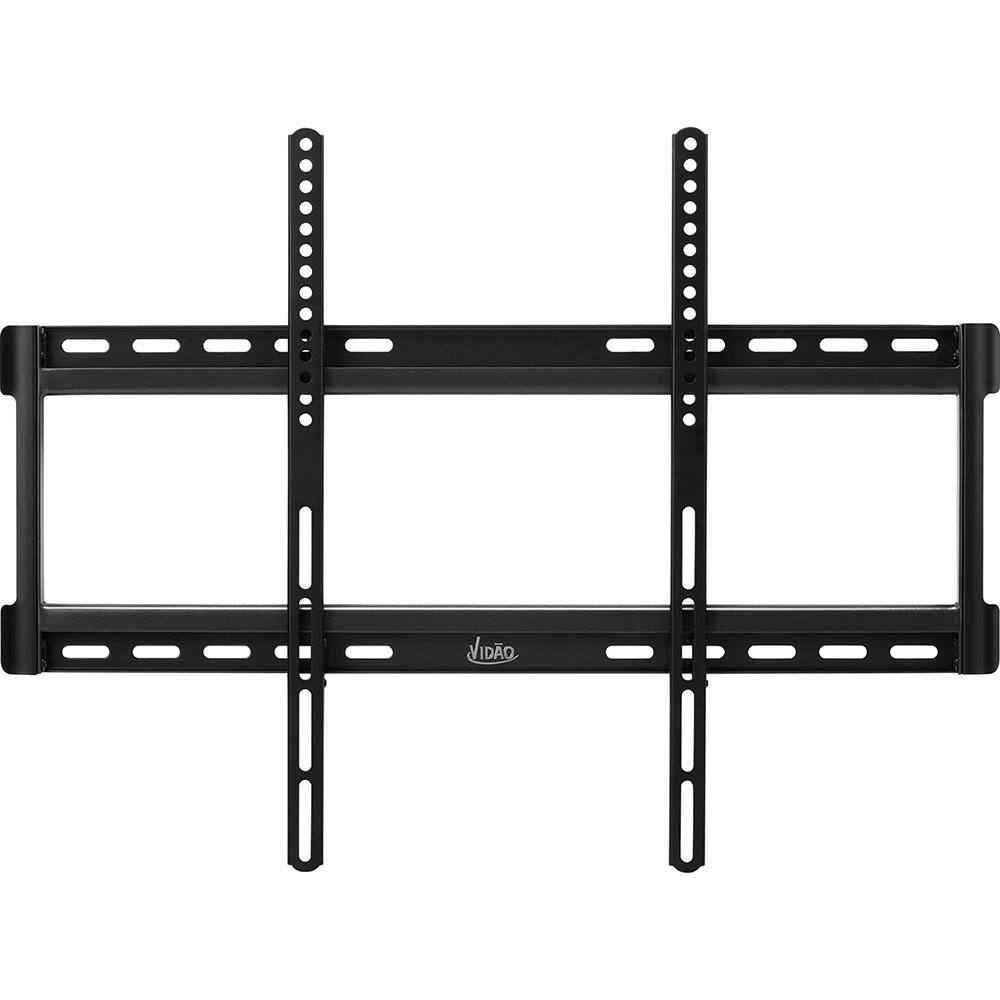 Front. Vidao - Vidao Fixed Low-Profile Wall Mount for Most 40"-120" TVs - Black.