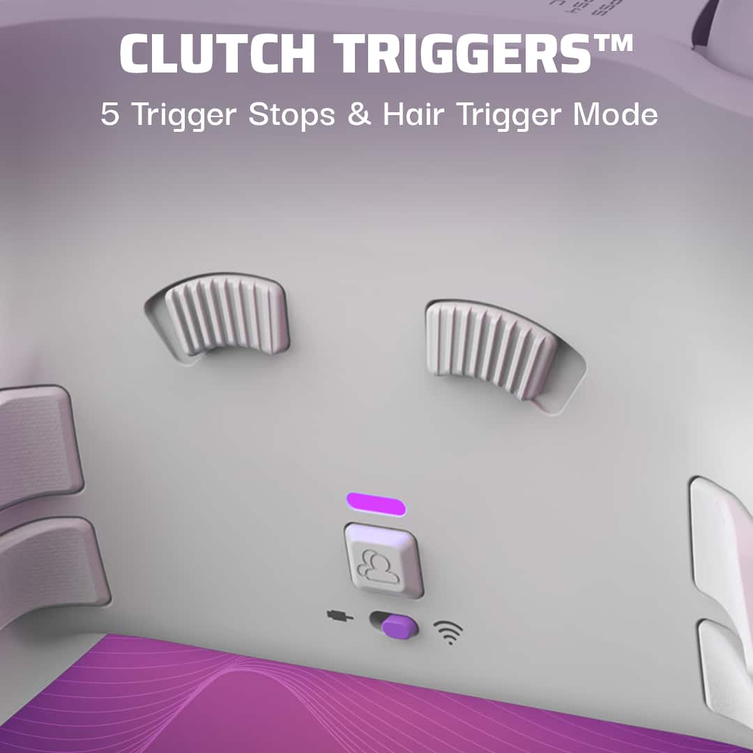 E4 SS TM Clutch Triggers' 5 Trigger Stops & Hair Trigger Mode