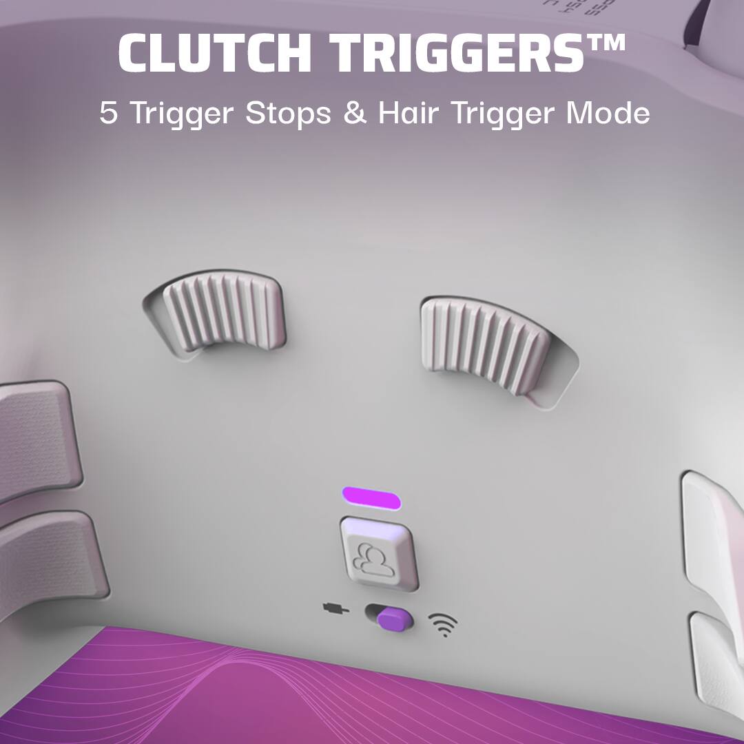 E4 SS TM Clutch Triggers' 5 Trigger Stops & Hair Trigger Mode