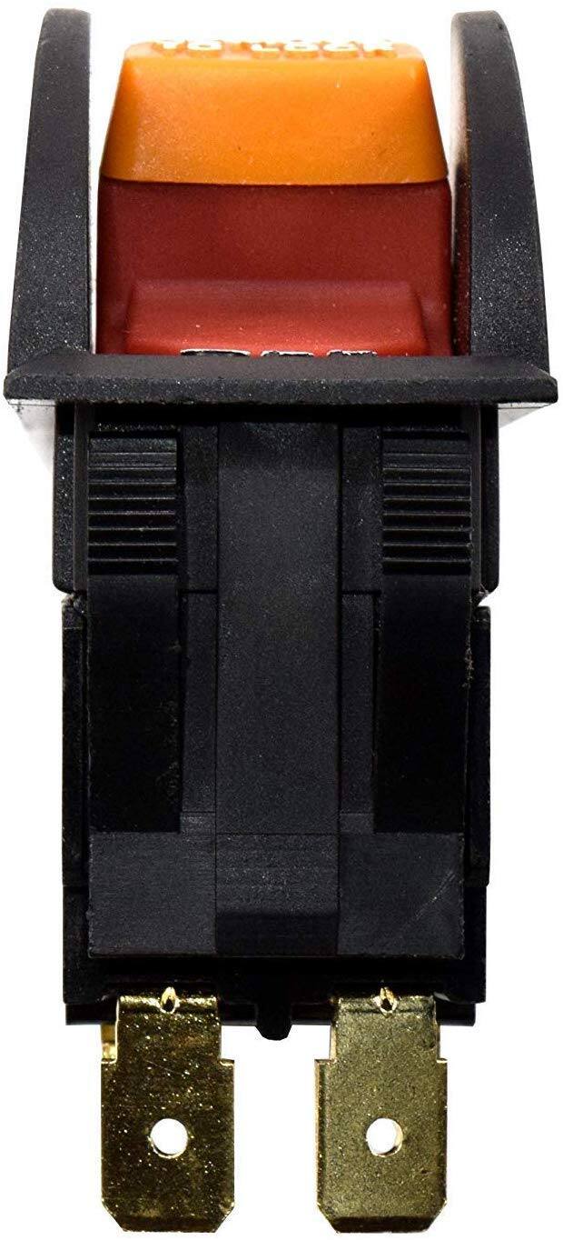 Alt View 3. HQRP - On-Off Toggle Switch 20 A 125 V / 12 A 250 V for Dewalt, Delta, Ryobi, Craftsman Tools - red.