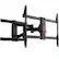 Front. ECHOGEAR - Full Motion TV Wall Mount Bracket for TVs up to 82" - Extension, Swivel, & Tilt - Wall Template for Easy Install - Black.