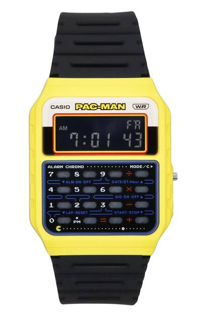 Casio Digital PAC MAN Collaboration Quartz CA 53WPC 1B Unisex Casio Digital PAC MAN Collaboration Quartz CA 53WPC 1B Unisex