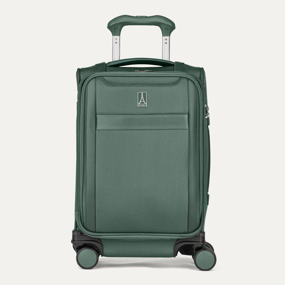 Left. Travelpro - Travelpro Versapack + Lightweight Softside Expandable 20" Carry On Spinner - Desert Sage.