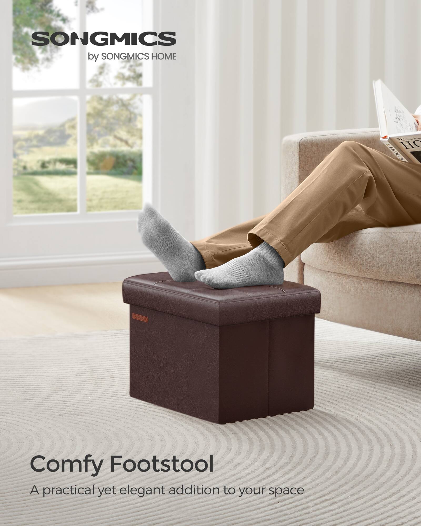SONGMICS by SONGMICS HOME

Comfy Footstool
A practical yet elegant addition to your space