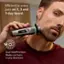 Efficient in every pass on 1, 3, and 7-day beard. Dual SteelPrecision Blades cut hairs in any directions.