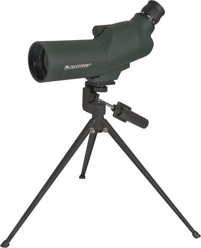 Angle. Celestron - UpClose 15-45x 50mm 45 Degree Spotting Scope - Green.