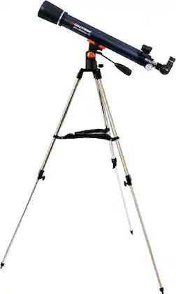 Celestron - AstroMaster LT 70AZ Refractor Telescope - Silver