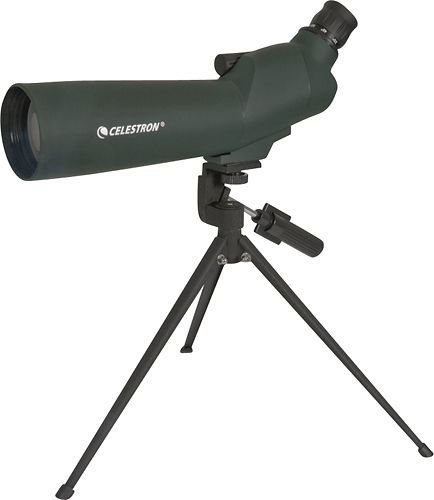 Angle View: UPCLOSE 60MM ZOOM SPOTTING SCOPE - 45