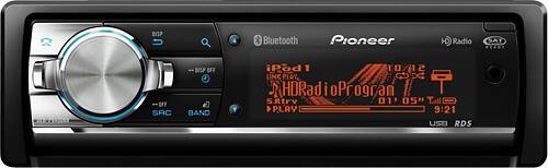 Front Standard. Pioneer - 50W x 4 MOSFET Apple® iPod®-/Satellite Radio-Ready In-Dash CD Deck.