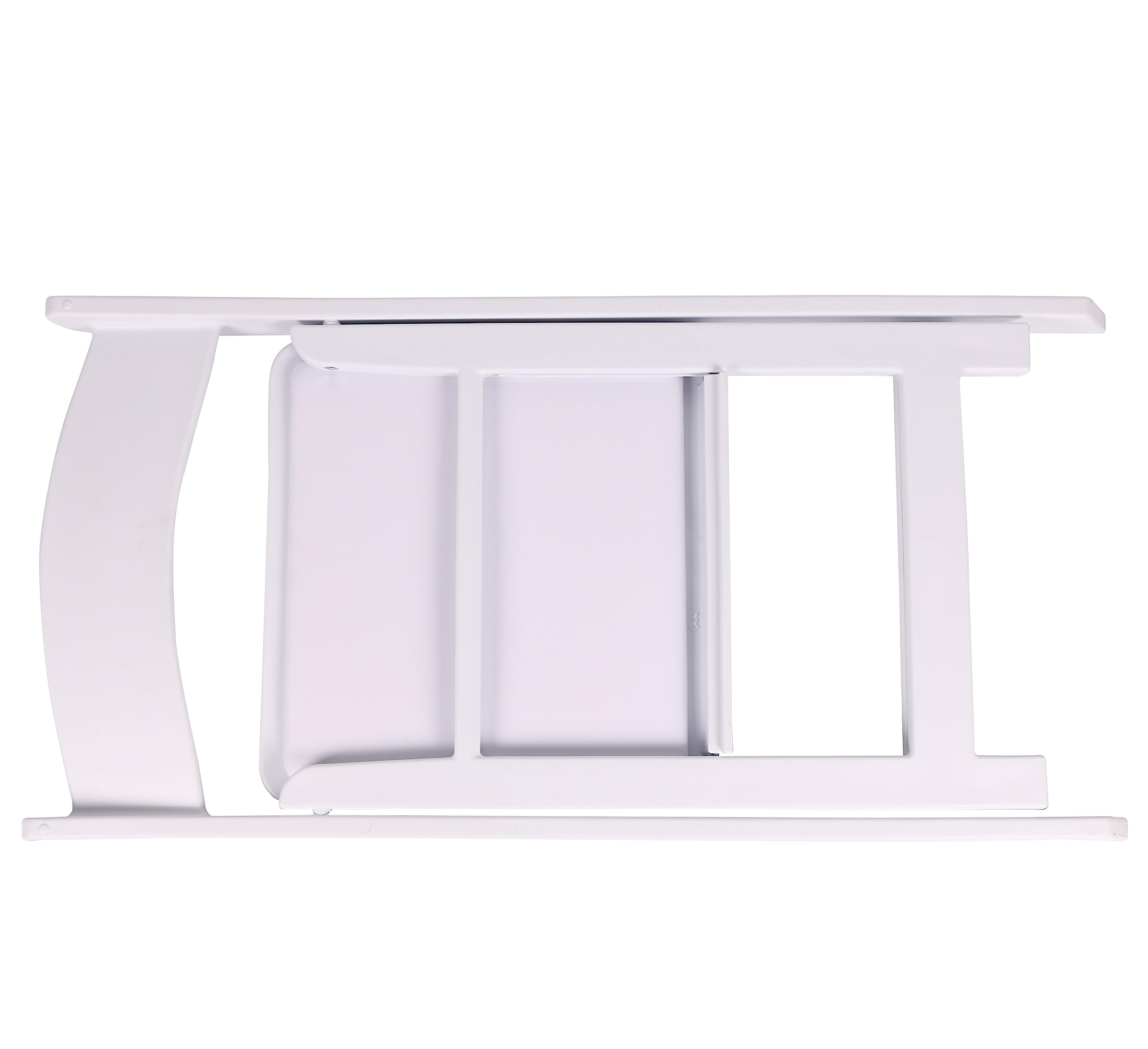 Back. JETRANSPORT - White Folding Event Chairs - Set Of 4 1000 Lb Weight Capacity Padded Seats Stackable Lightweight & Durable - White One.