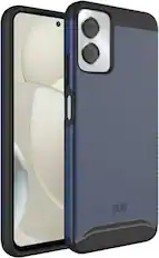 Front. TUDIA - TUDIA Merge Designed for Motorola Moto G Power 5G 2024 Case Military Grade Cover- Indigo Blue - Indigo Blue.