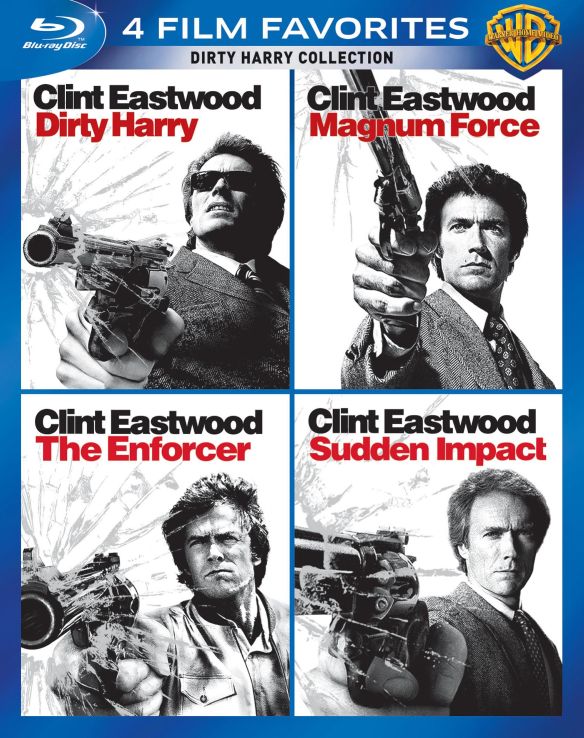  Dirty Harry Collection: 4 Film Favorites [4 Discs] [Blu-ray]