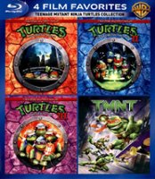 Teenage Mutant Ninja Turtles Collection: 4 Film Favorites [4 Discs] [Blu-ray] - Front_Original