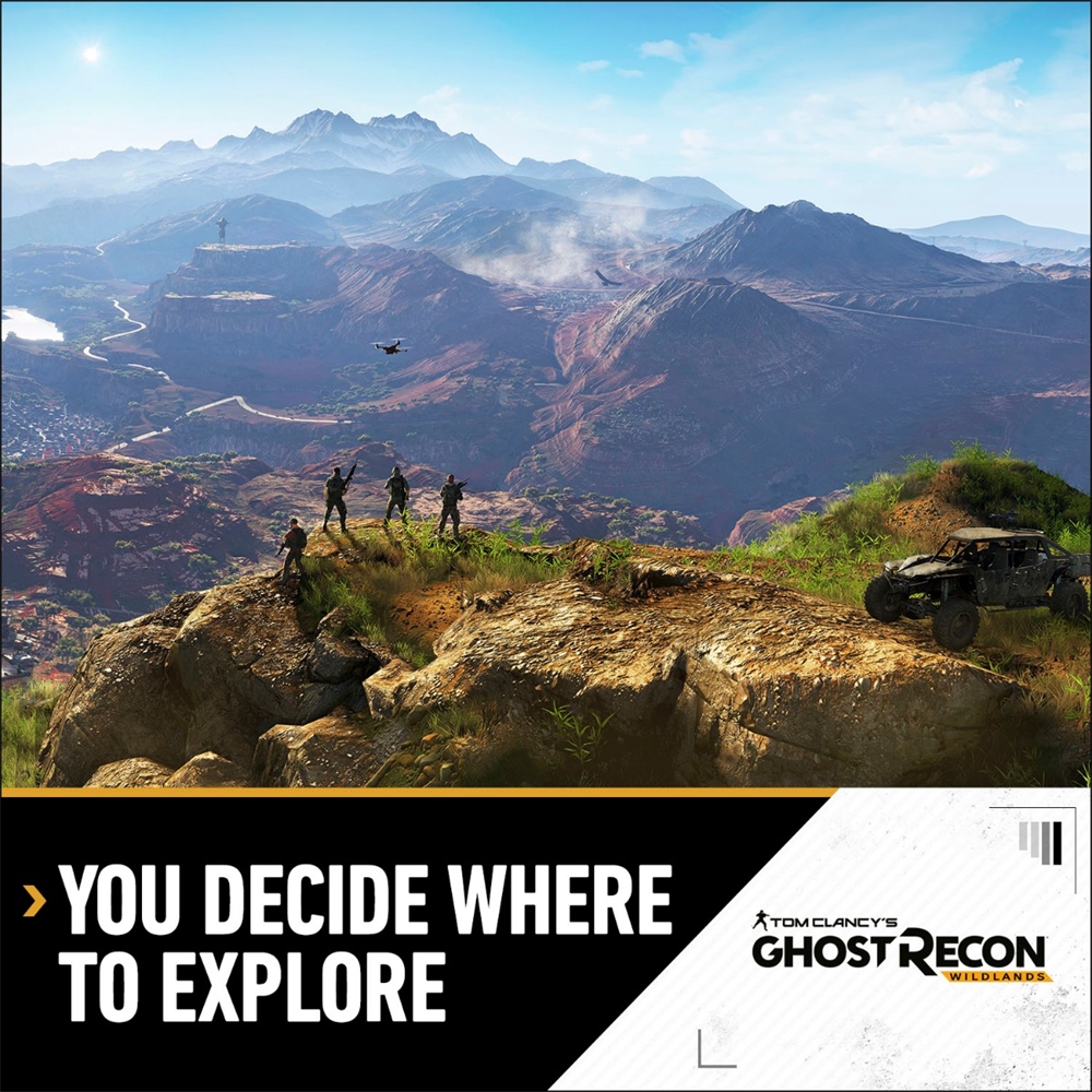 Microsoft Xbox One S 500GB Console - Tom Clancy's Ghost Recon Wildlands  Gold Edition bundle